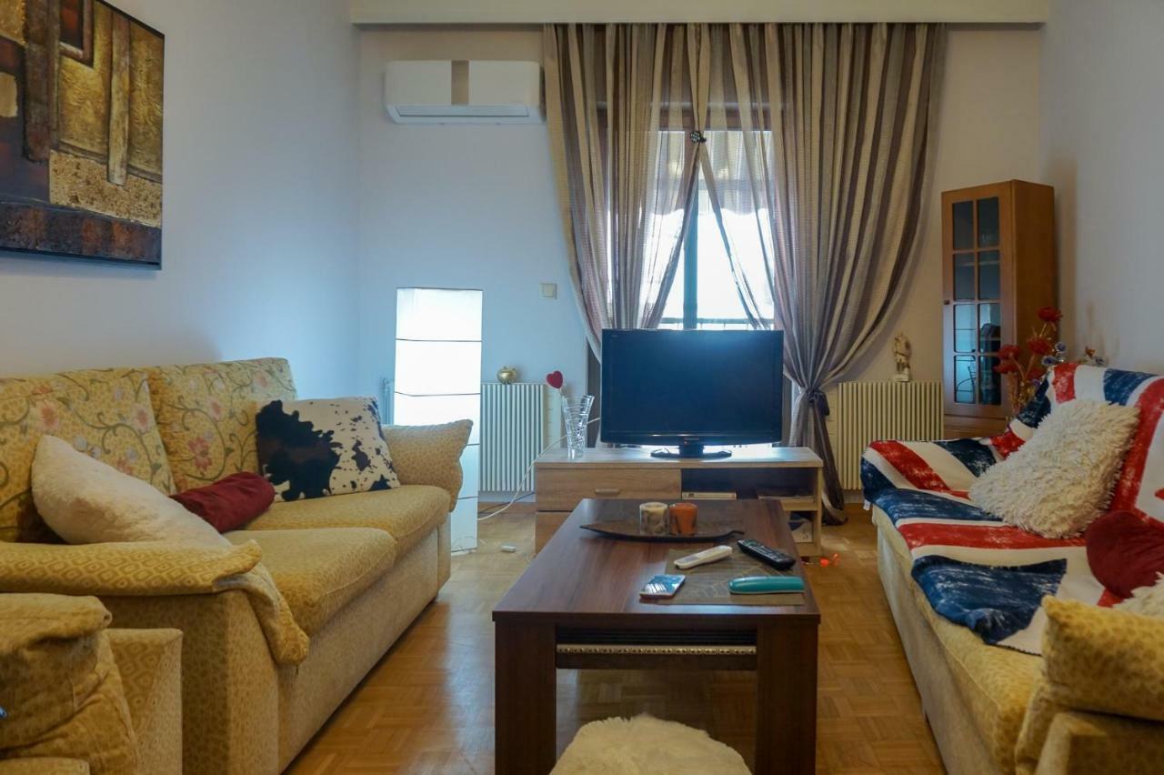 Peaceful & Styled Flat, 2 Bdrms, Wifi, Smart Tv Apartment Kavála Ngoại thất bức ảnh